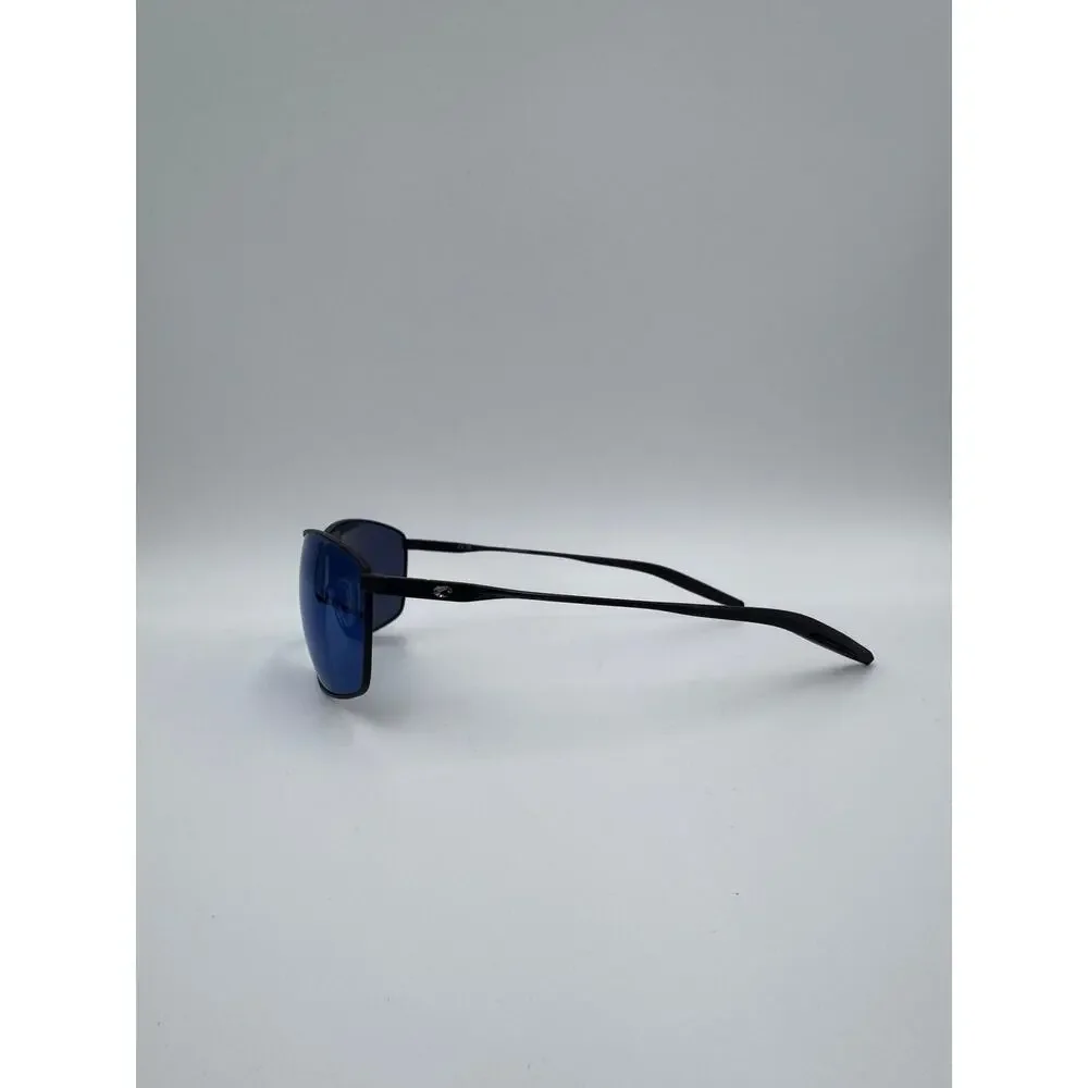 NEW Costa Del Mar 6S6009 TURRET 06S6009 Matte Black Blue Mirror